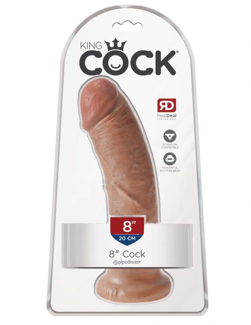 KING COCK 8 TAN " 2