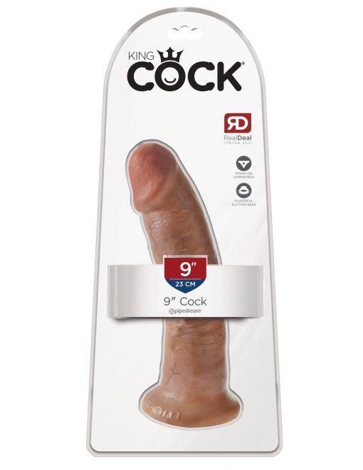 KING COCK 9 COCK TAN " 2