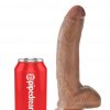 KING COCK 9 COCK W/BALLS TAN " male Q