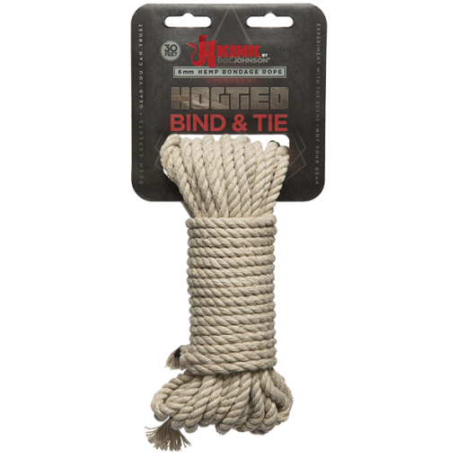 Kink hogtied bind & tie bondage rope 30 feet back