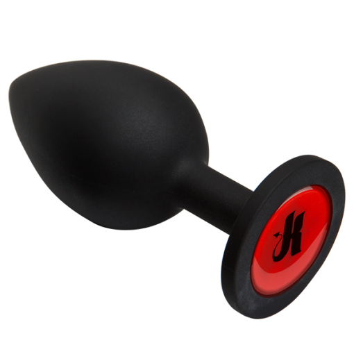 KINK SIGNATURE PLUG 3.75 WEARABLE SILICONE PLUG BLACK " back