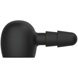 KINK SILICONE WAND ATTACHMENT BLACK main