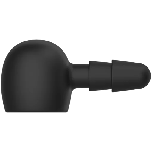 KINK SILICONE WAND ATTACHMENT BLACK main