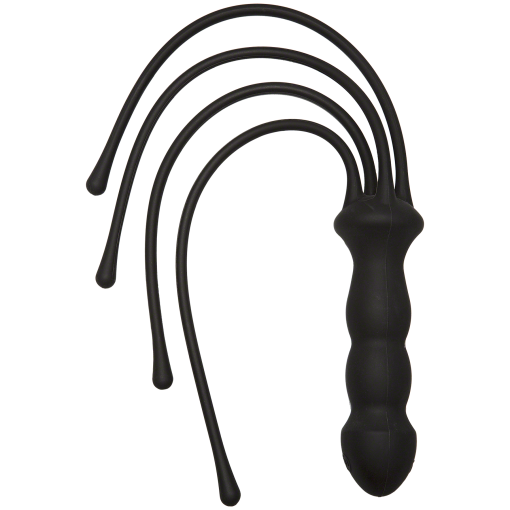 KINK THE QUAD SILICONE WHIP 18 BLACK " back