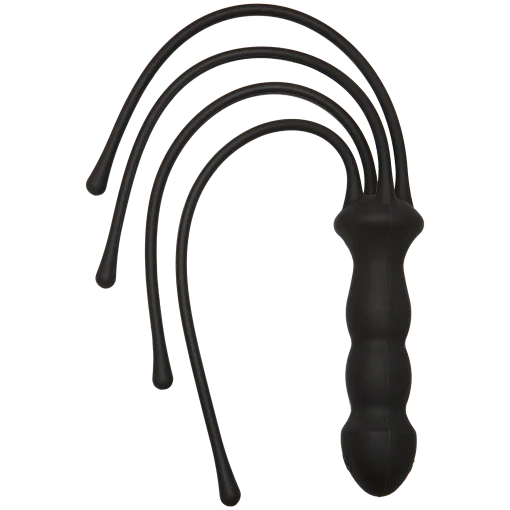 KINK THE QUAD SILICONE WHIP 18 BLACK " back