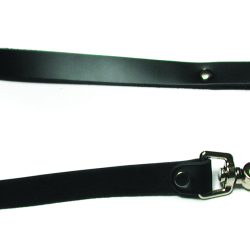 LEASH LEATHER BLACK (out mid Aug) main