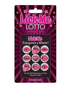 LICK ME LOTTO main