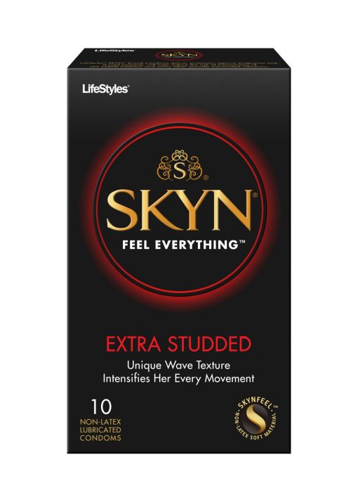 LIFESTYLES SKYN EXTRA STUDDED 10PK main