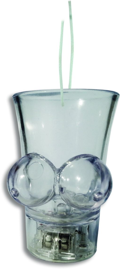 LIGHT UP BOOBIE SHOT GLASS W/STRING main