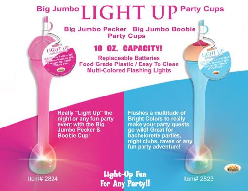 LIGHT UP JUMBO PECKER CUP main