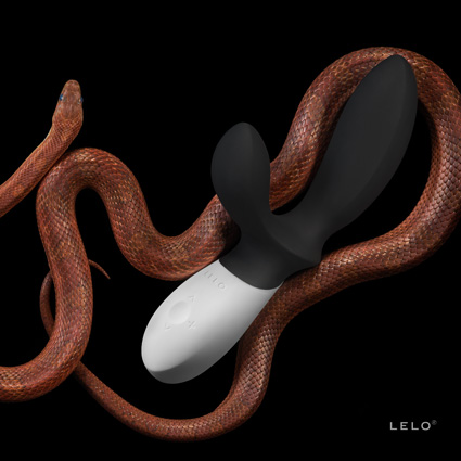 LOKI WAVE OBSIDIAN BLACK PROSTATE MASSAGER (NET) male Q