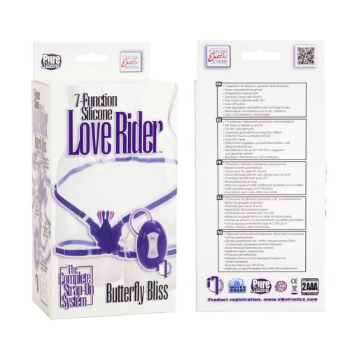 LOVE RIDER BUTTERFLY BLISS PURPLE back