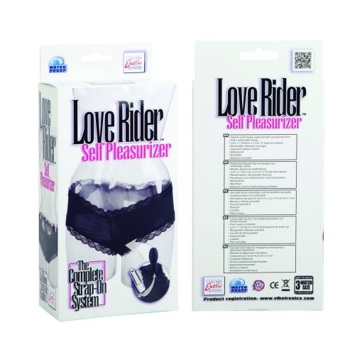 LOVE RIDER SELF PLEASURIZER BLACK details