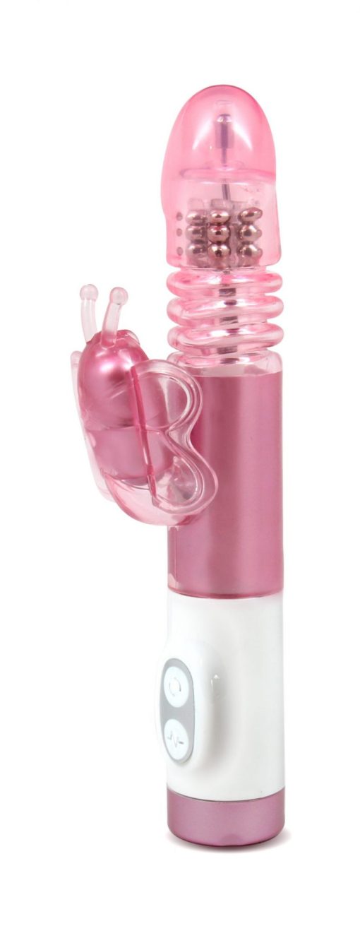 LUXE BUTTERFLY STROKER MINI PINK male Q