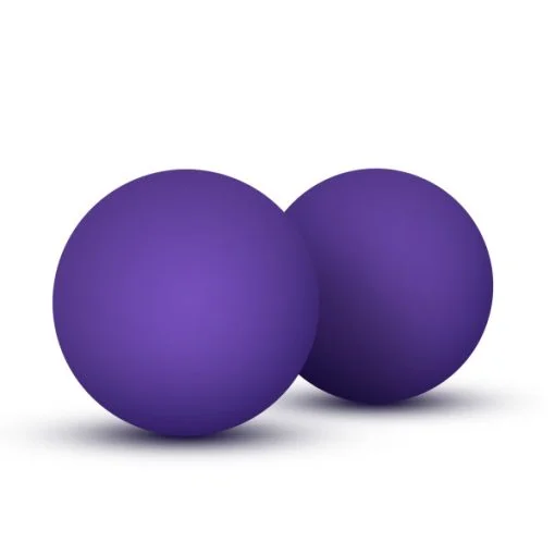 LUXE DOUBLE O KEGEL BALLS 0.8 OZ PURPLE details