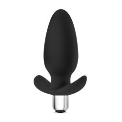 Luxe Little Thumper Black Vibrating Plug