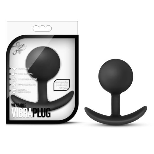 LUXE WEARABLE VIBRA PLUG BLACK 3