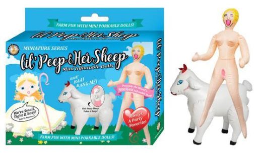 Lil Peep & Her Sheep Mini Inflatable Dolls Main