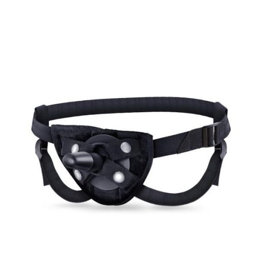 Lock On Strap On Harness O/S Black Main