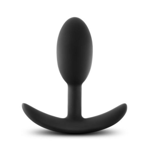 Luxe Wearable Vibra Slim Plug Small Black Main