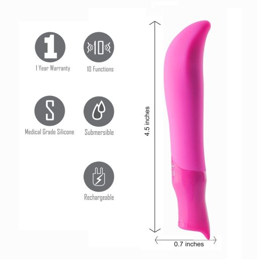 MADDIE RECHARGEABLE SILICONE BULLET 2