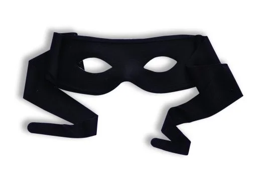 MASKED MAN W/ TIES BLACK main