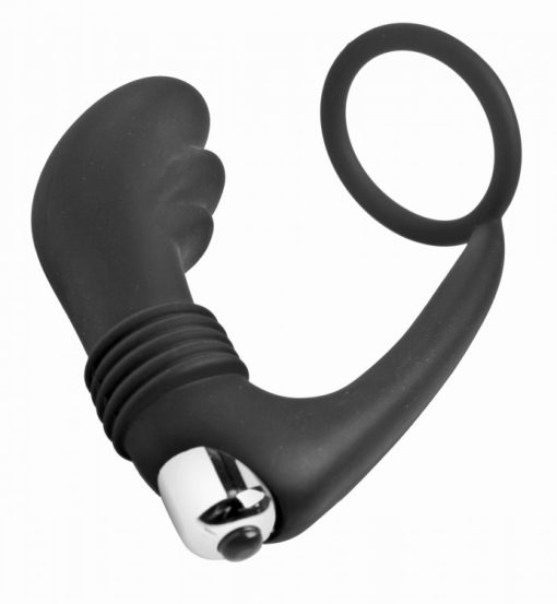 MASTER SERIES PROSTATIC PLAY NOVA PROSTATE MASSAGER & COCK RING back