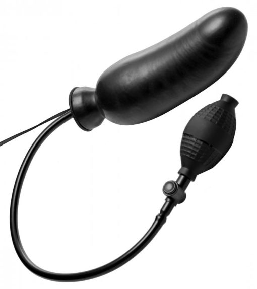 MASTER SERIES RAVAGE VIBRATING INFLATABLE PENIS main