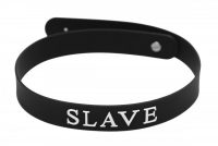 Slave Silicone Collar Black