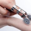 MASTER SERIES SPIKES DOUBLE FINGER PINWHEEL details