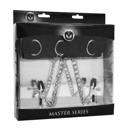 MASTER SERIES SUBMISSION COLLAR & NIPPLE CLAMP UNION details