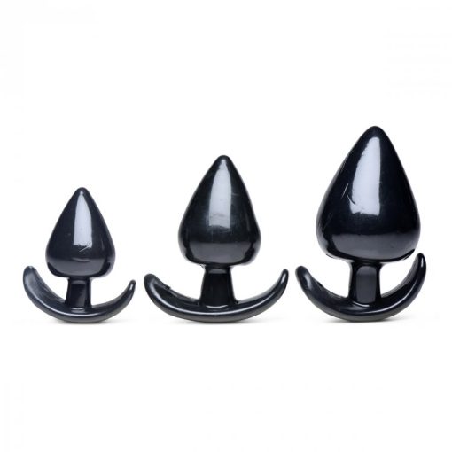 MASTER SERIES TRIPLE SPADES 3 PC ANAL PLUG SET main