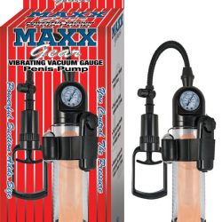 MAXX GEAR VIBRATING VACUUM GAUGE PENIS PUMP main