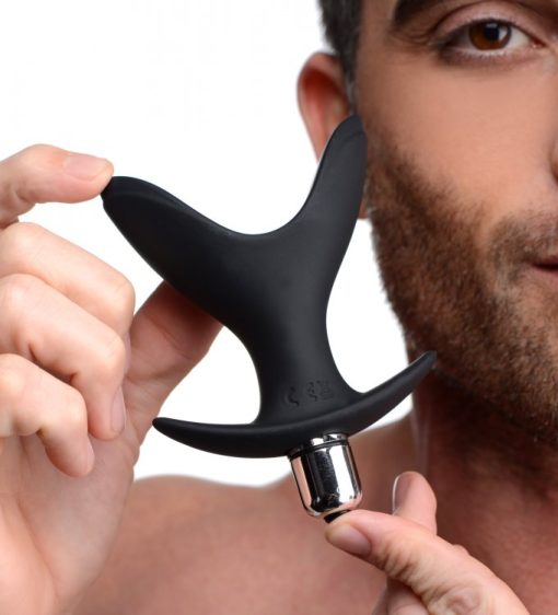 MINI ASS ANCHOR 2.0 VIBRATING SILICONE ANAL PLUG details