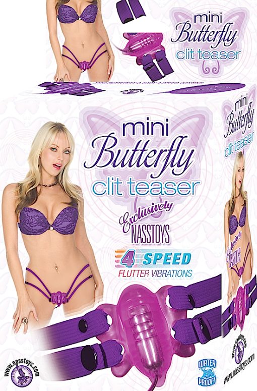 MINI BUTTERFLY CLIT TEASER PURPLE back