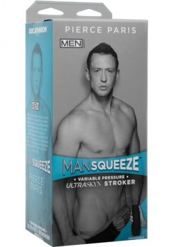 Man Squeeze Pierce Paris Ultraskyn Ass Stroker Main