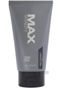 Max Vitality Stamina Treatment Cream 3 fluid ounces
