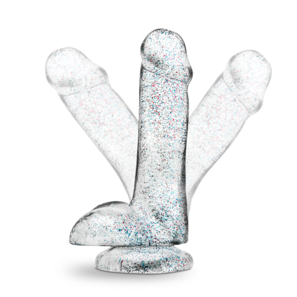 NATURALLY YOURS 6 GLITTER COCK SPARKLING CLEAR " 2