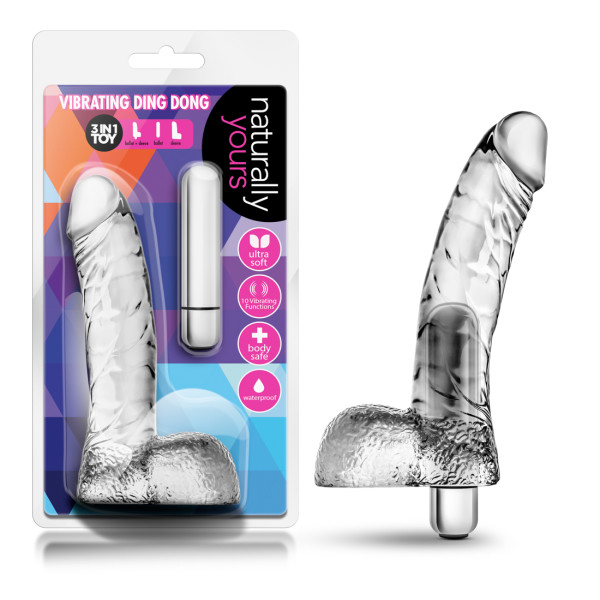 NATURALLY YOURS DING DONG CLEAR VIBRATING 2