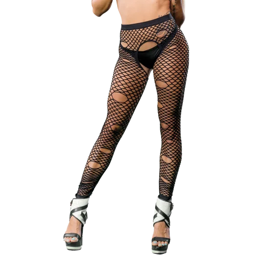 NAUGHTY GIRL SEXY LEGGING BLACK O/S (NET) main