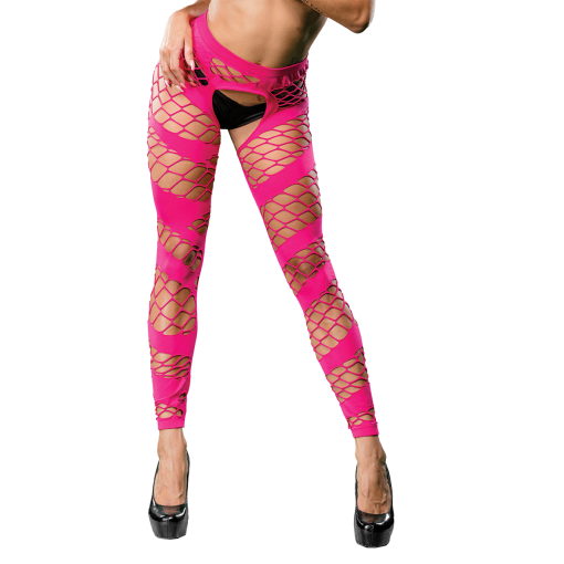 NAUGHTY GIRL SEXY LEGGING PINK O/S (NET) main