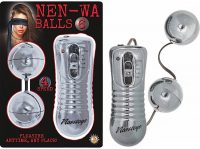 Nen Wa Balls Waterproof Vibrating Balls – Silver