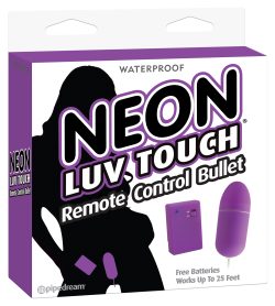 NEON LUV TOUCH REMOTE CONTROL BULLET PURPLE main
