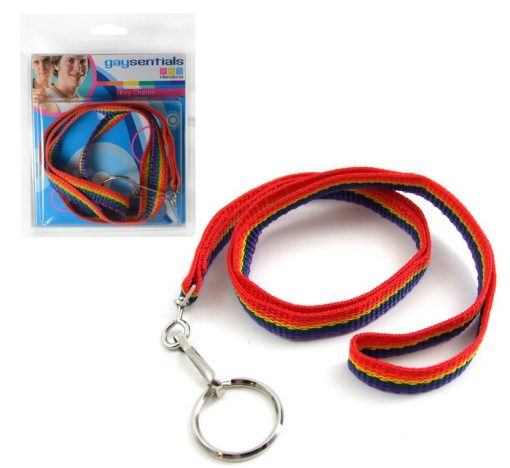 NYLON LANYARD W/KEY RING details