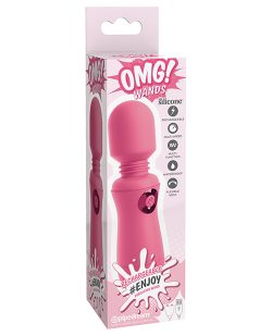 OMG # ENJOY RECHARGEABLE WAND PINK main