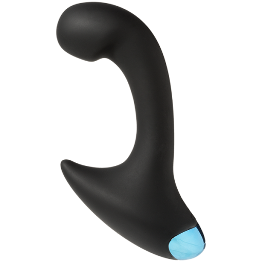 OPTIMALE P-CURVE SILICONE REMOTE RECHARGEABLE BLACK back