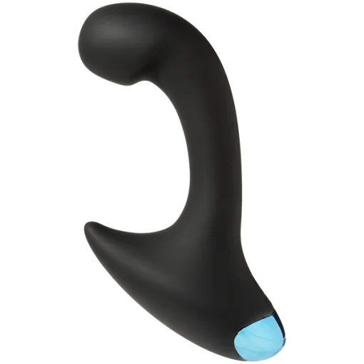 OPTIMALE P-CURVE SILICONE REMOTE RECHARGEABLE BLACK back