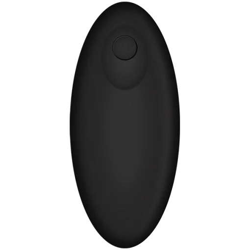 OPTIMALE P-CURVE SILICONE REMOTE RECHARGEABLE BLACK details