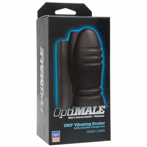 OPTIMALE URS VIBRATING STROKER BLACK details