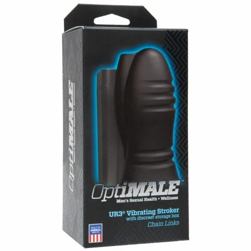 OPTIMALE URS VIBRATING STROKER BLACK details